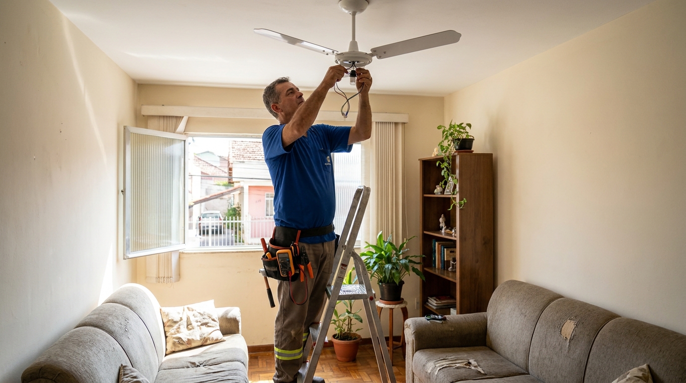 Montagem de Ventilador em Osasco‑SP